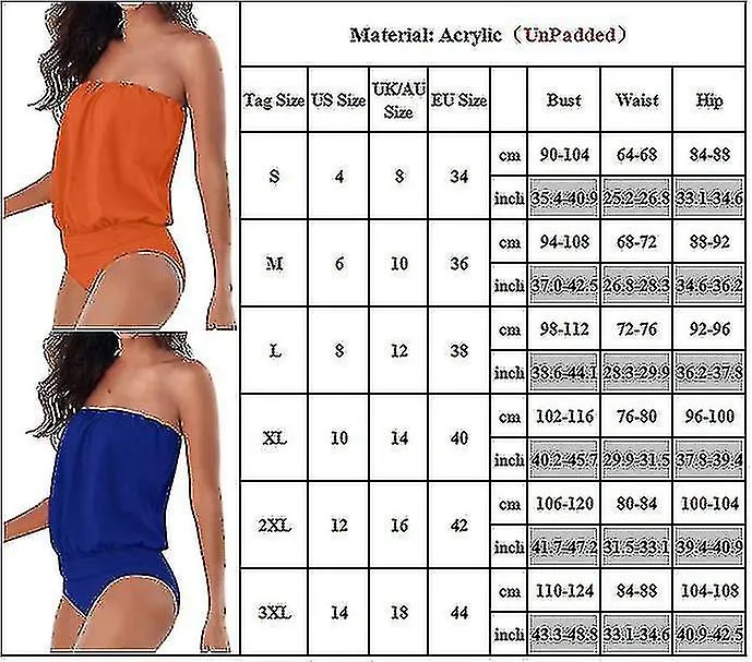 Bandeau de una pieza para mujer Traje de baño de verano sin tirantes sin tirantes Monokinis traje de baño