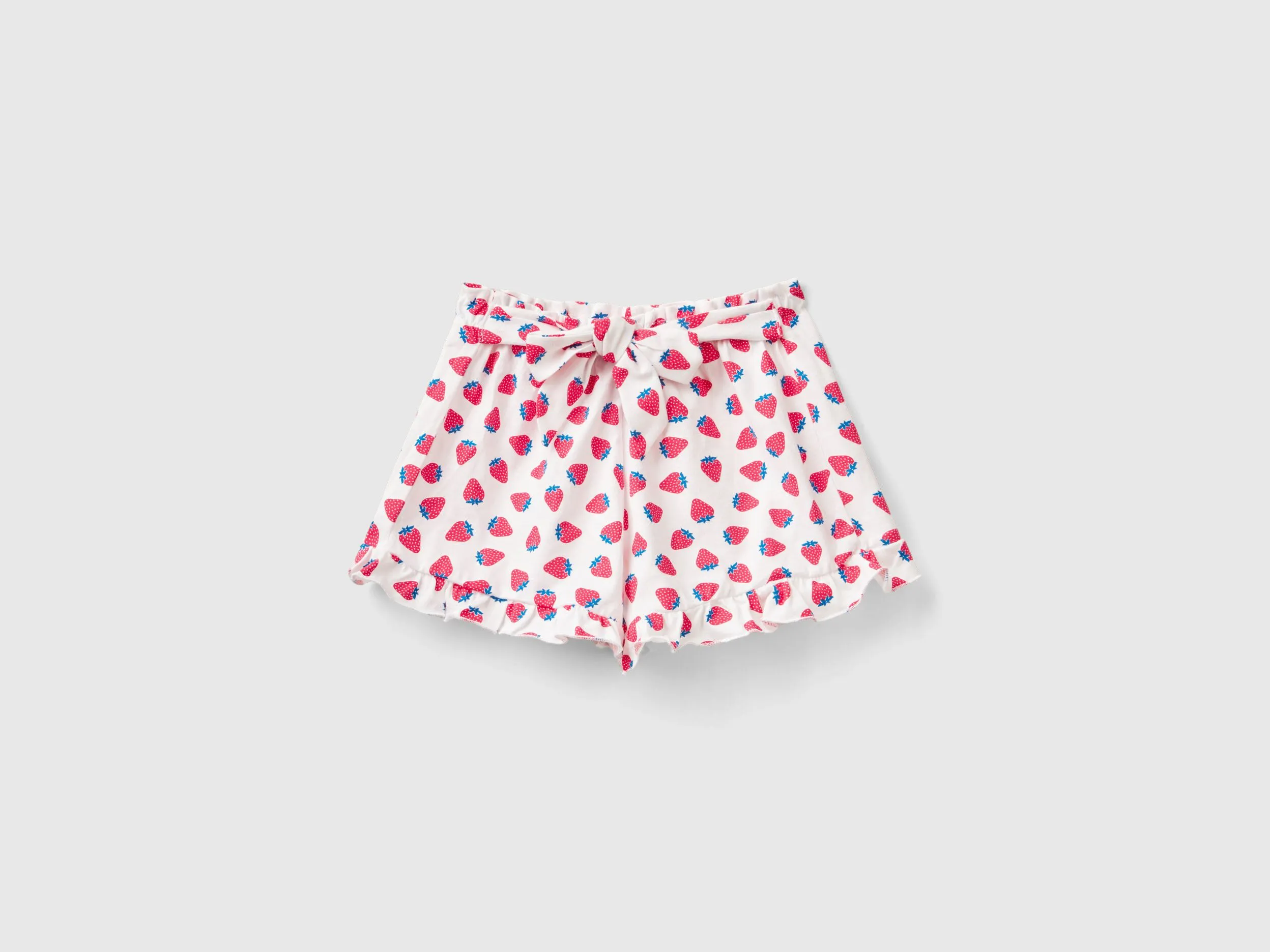 Bermudas con estampado de fruta