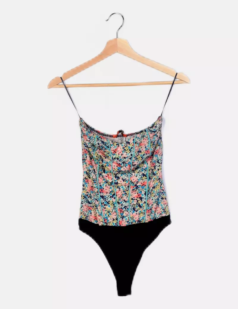 Bershka Body multicolor estampado floral