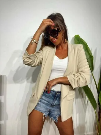 Blazer Frunces BIANCA Beige