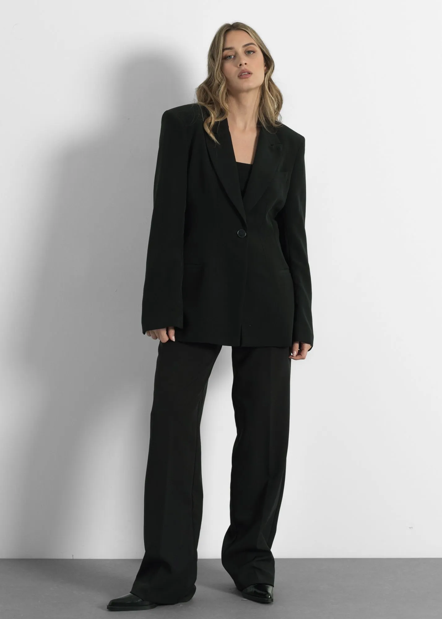 Blazer recta para mujer