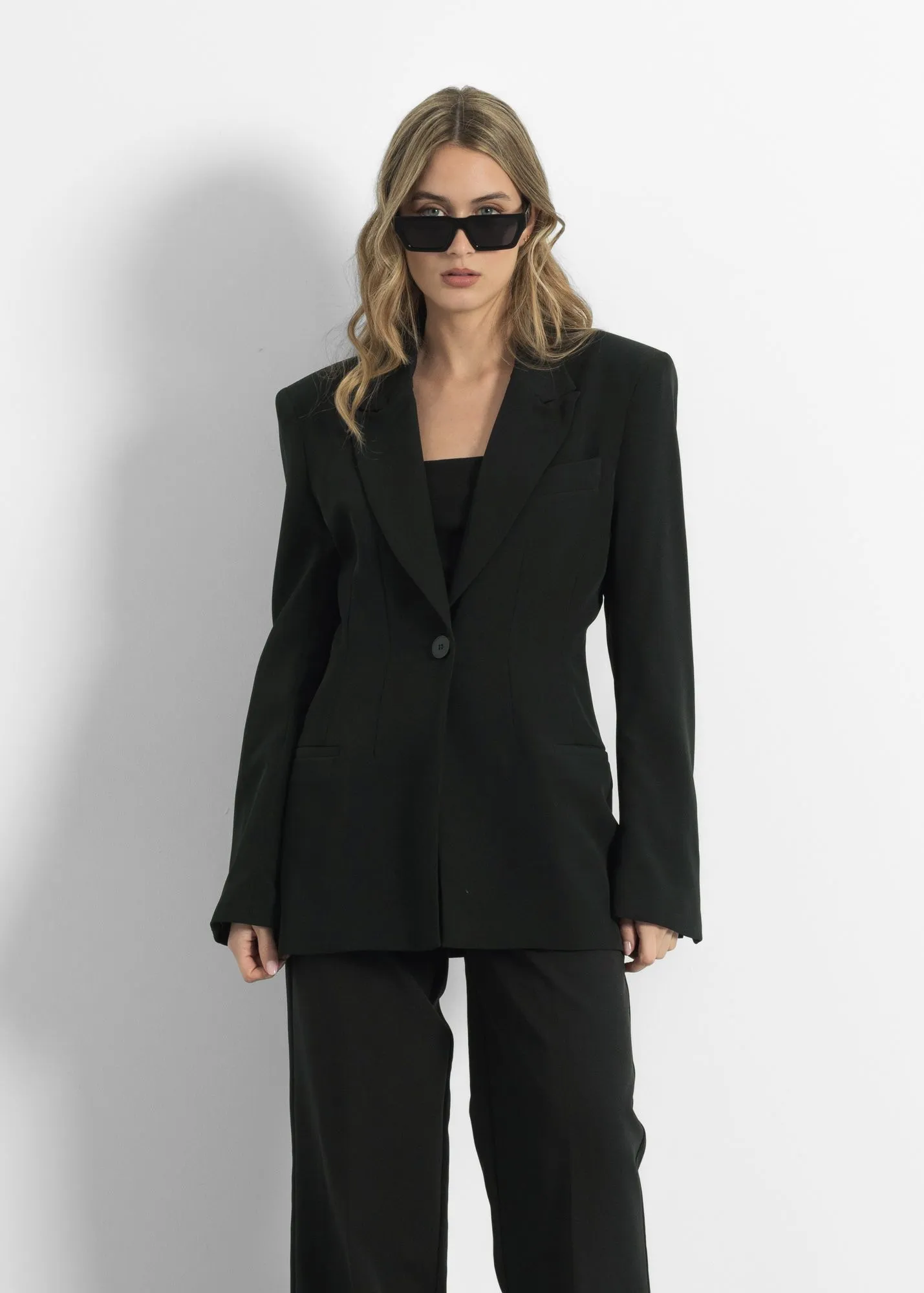 Blazer recta para mujer