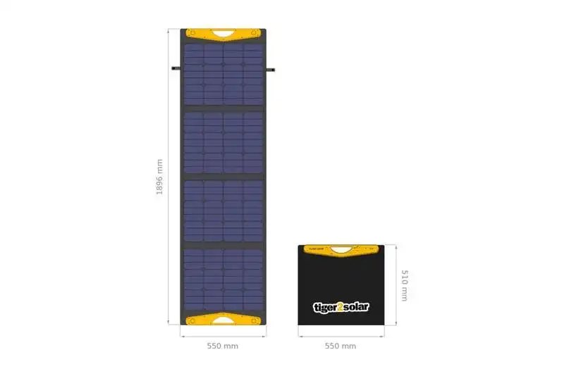 Bolsa solar 160 Wp 