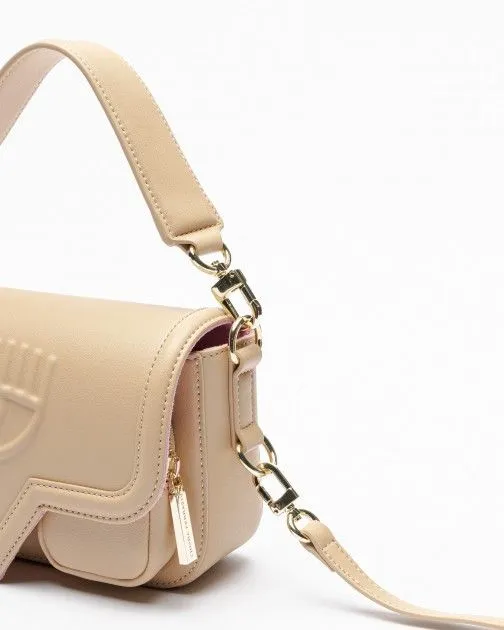 Bolso de hombro Chiara Ferragni 76SB4BA6 Camel