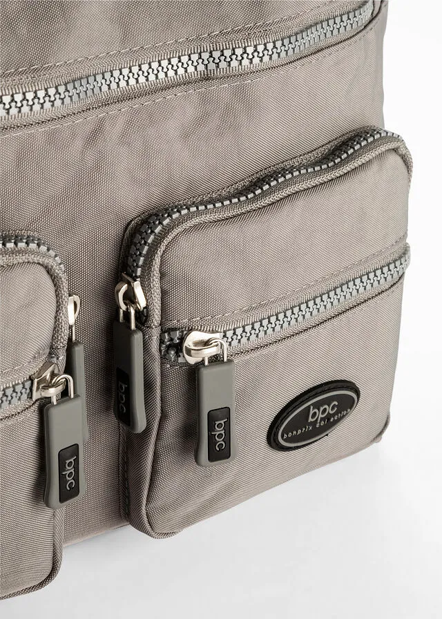 Bolso de hombro Gris