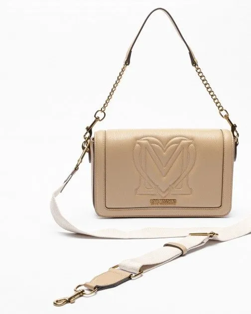 Bolso de hombro Love Moschino JC4323PP0I Camel