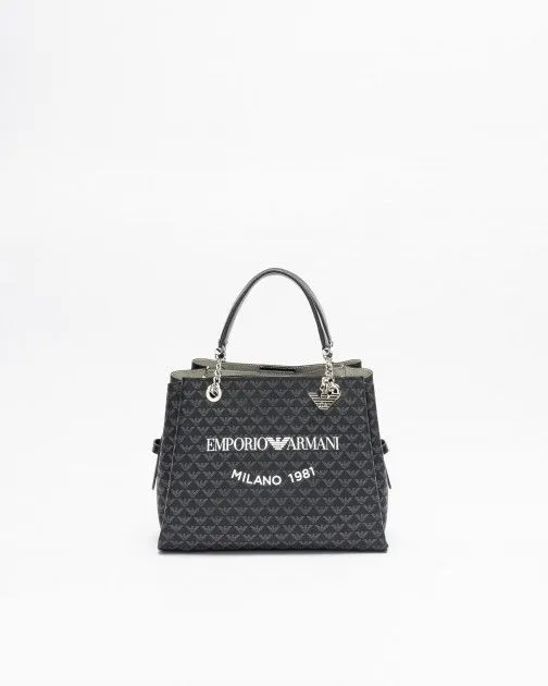 Bolso de mano Emporio Armani Y3D159 YWS0E Negro