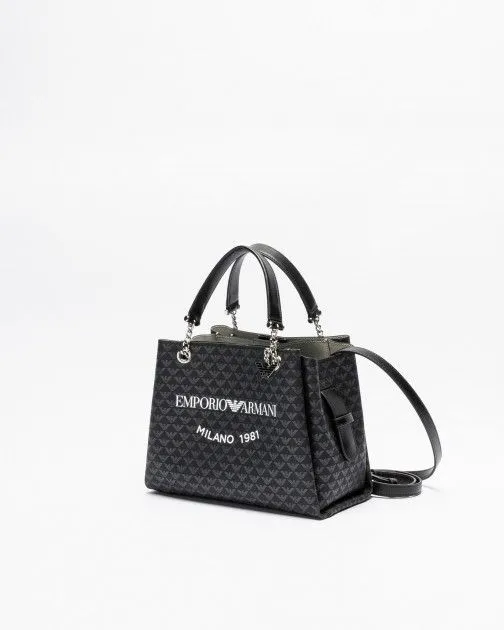 Bolso de mano Emporio Armani Y3D159 YWS0E Negro