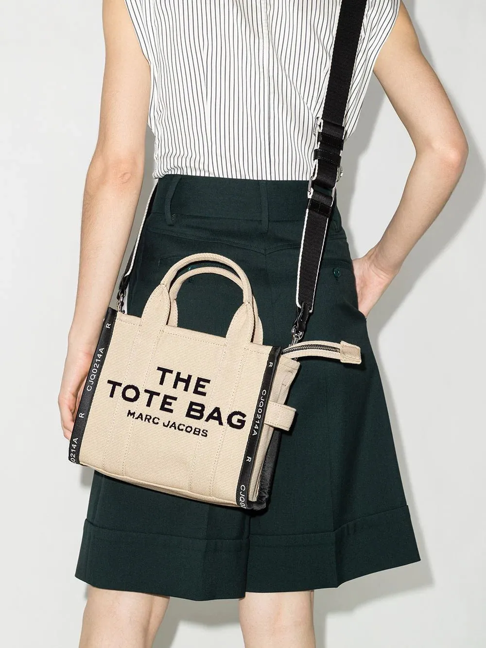 BOLSO THE SMALL JACQUARD TOTE BAG