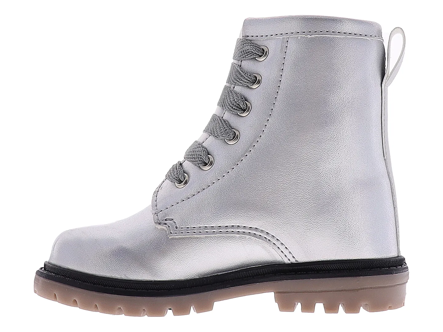 Botas Kamell 680 Plata Para Niña