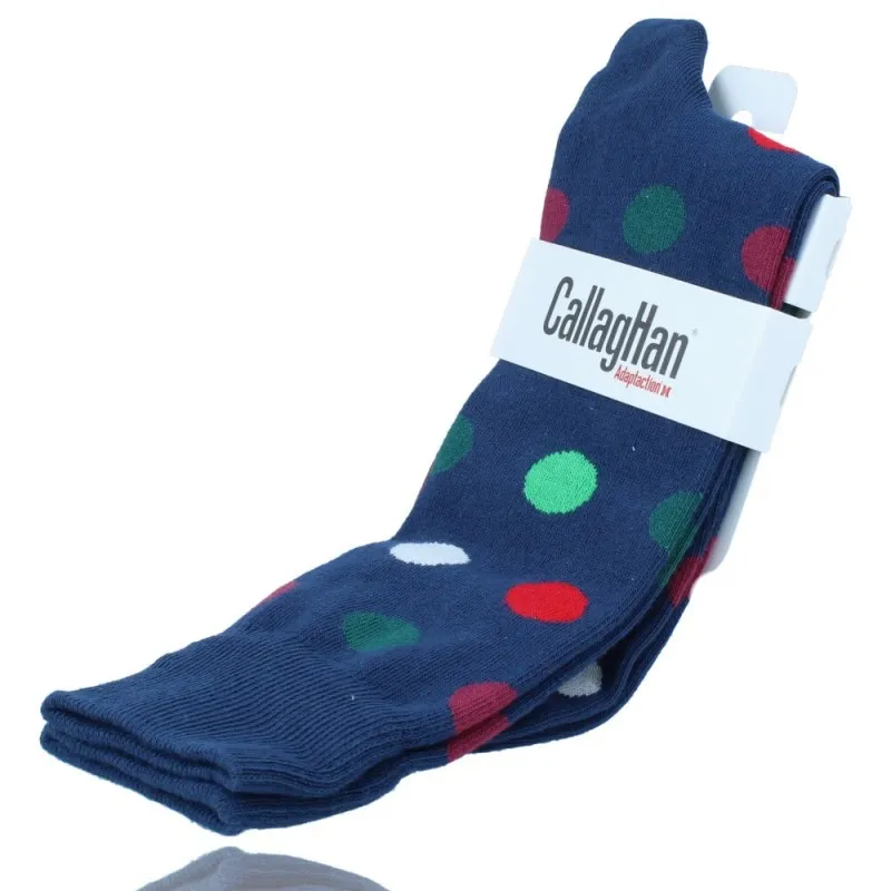 Calcetines Antimicrobianos Con Topos Para Hombre De Callaghan Modelo 14