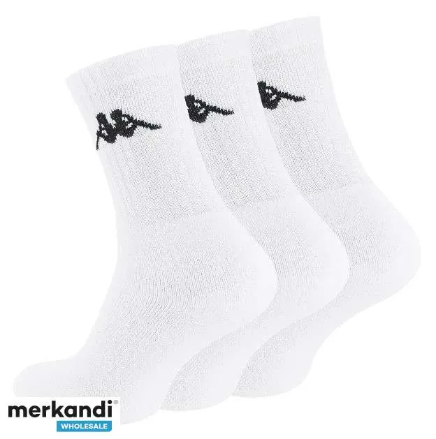 Calcetines deportivos originales de algodón para hombre KAPPA® en un paquete de 3