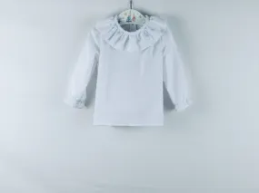 Camisa de plumeti blanca