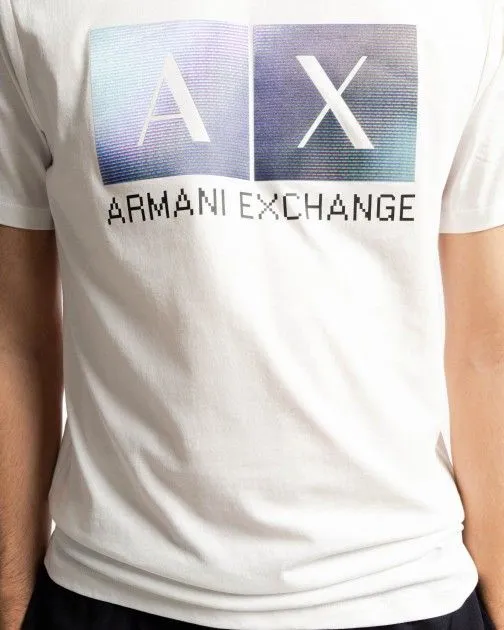 Camiseta Armani Exchange 3DZTJB Blanco