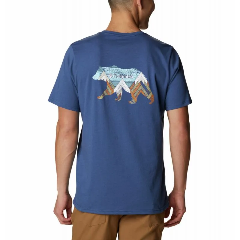 Camiseta Columbia Pine Trails Graphic para hombre (Night Tide)