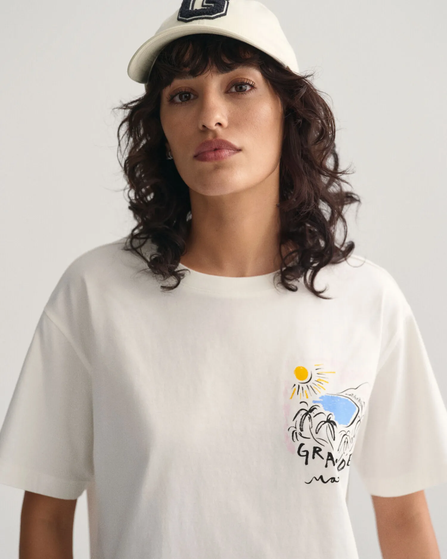 Camiseta con estampado Grande Mare