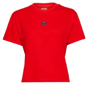 CAMISETA DE CORTE CLÁSICO CON PARCHE MUJER TOMMY JEANS