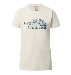 Camiseta de mujer The North Face S/s Easy ( Vintage White-Monterey Blue Ashbury Floral Print)