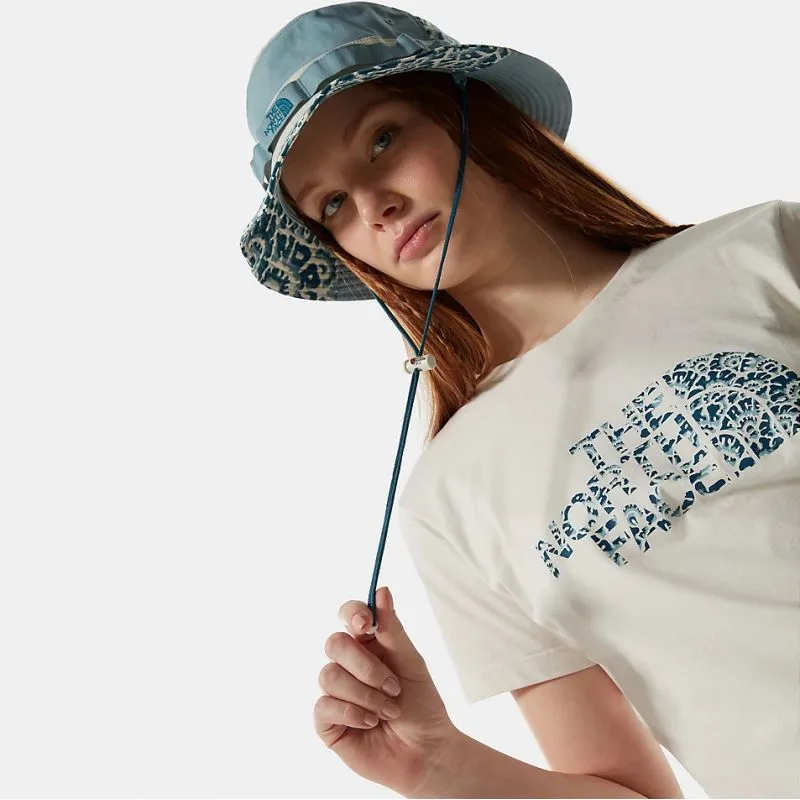 Camiseta de mujer The North Face S/s Easy ( Vintage White-Monterey Blue Ashbury Floral Print)