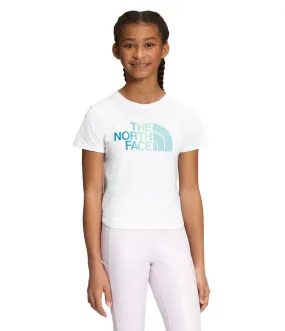 Camiseta Para Niña Graphic Tee Manga Corta Color Blanco The North Face