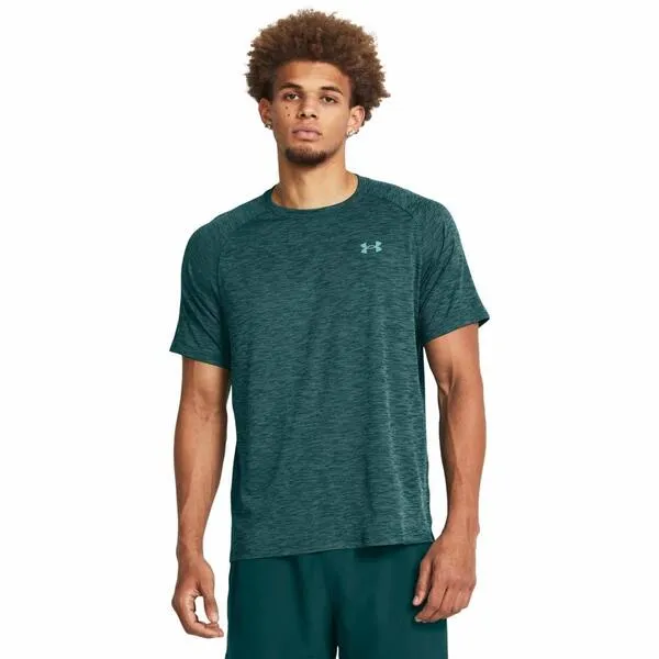 Camiseta Running Under Armour Tech Textured Verde