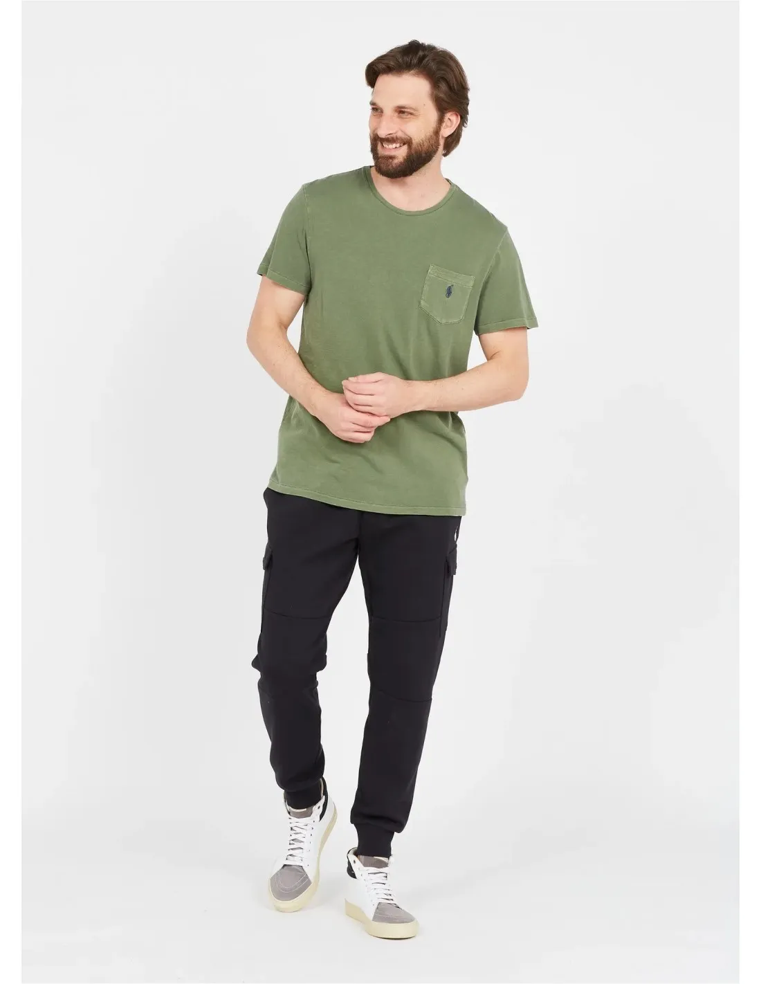 Camiseta Slim Fit Verde