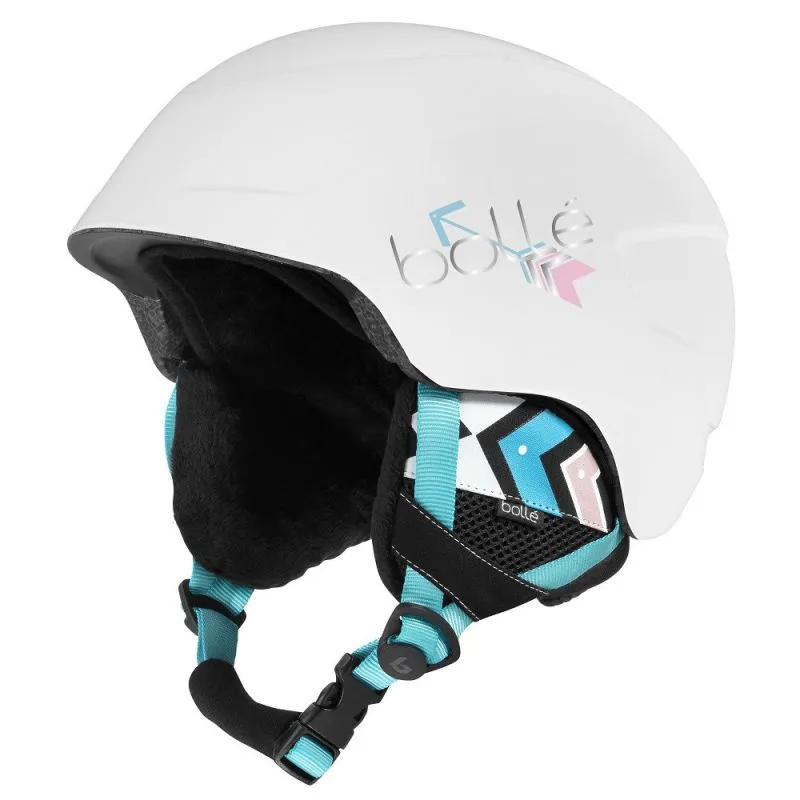 Casco de esquí para niños Bollé B-Lieve (Matte White Apache)