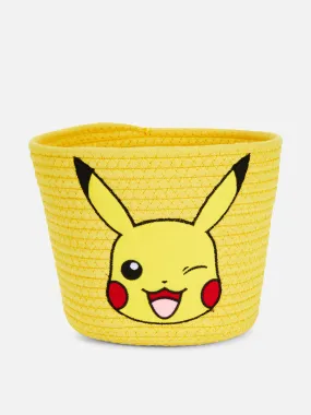 Cesta de cuerda de Pikachu de Pokémon