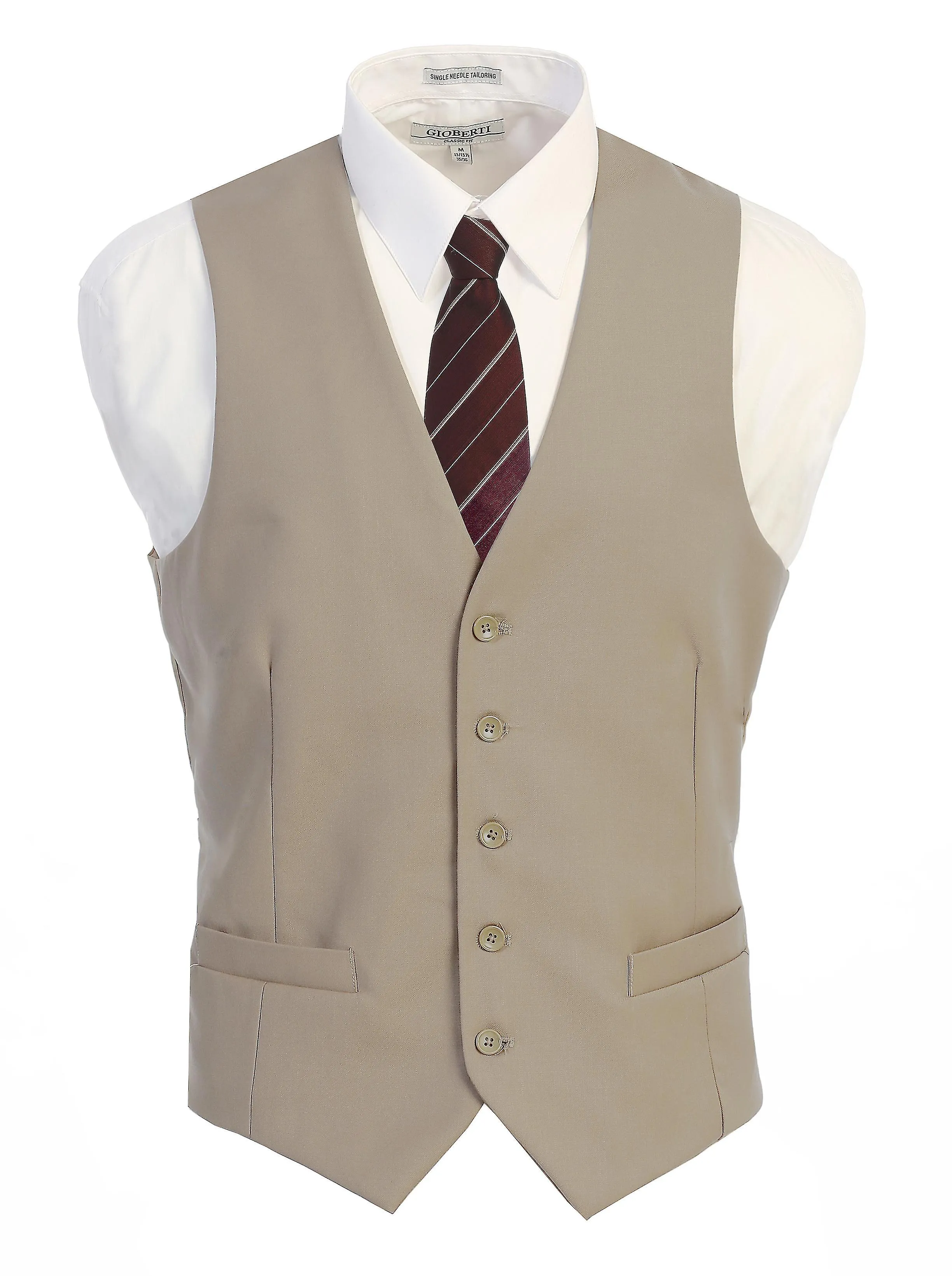 Chaleco de traje formal para hombre