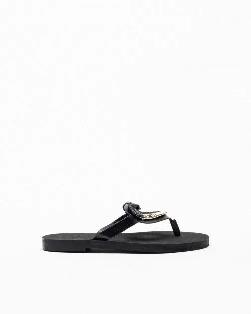 Chanclas de dedo Love Moschino JA28462G0G Negro