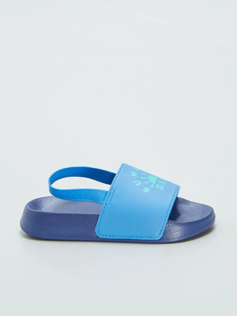 Chanclas de piscina - AZUL