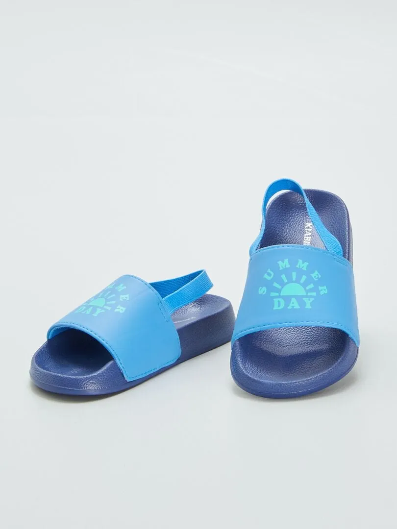 Chanclas de piscina - AZUL