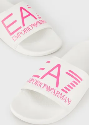 Chanclas EA7 white/pink - XCP001 XCC22 M499