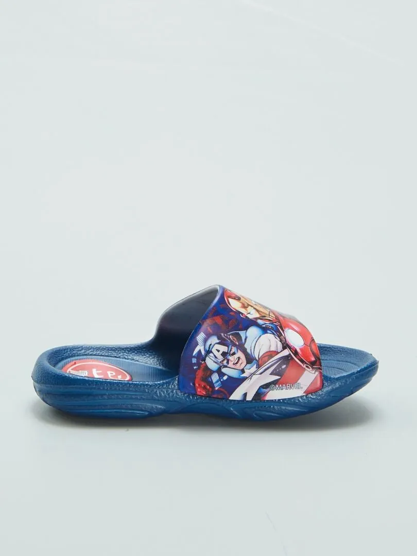 Chanclas 'Los Vengadores' - azul