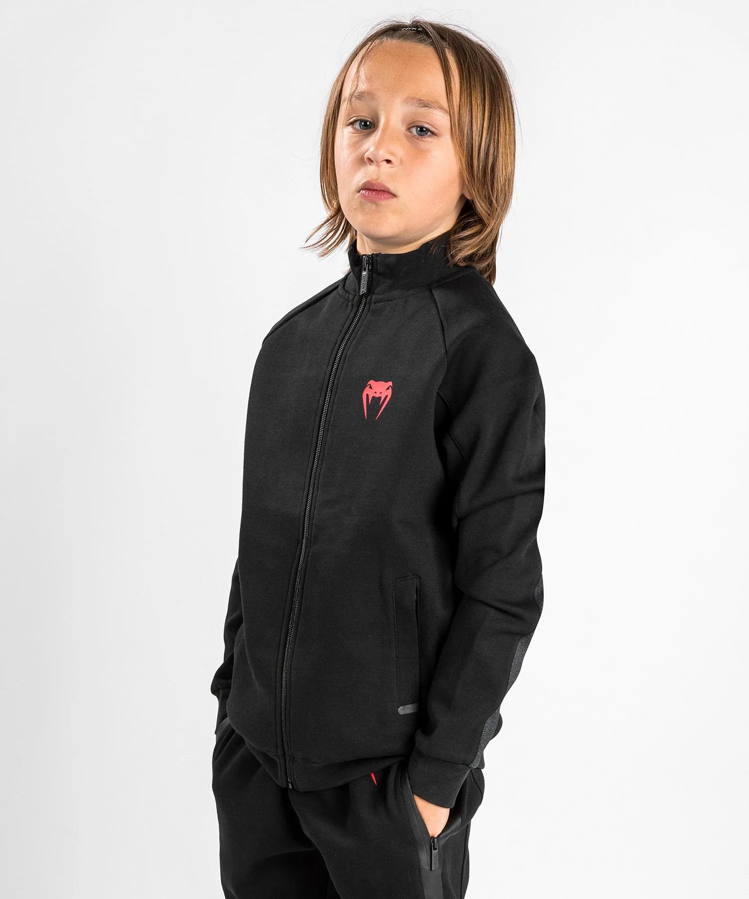 Chaqueta Okinawa 3.0 - Para Niño - Negro/Rojo