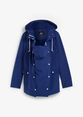 Chaqueta softshell de porteo/premamá Azul noche