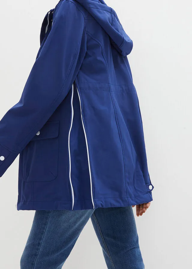 Chaqueta softshell de porteo/premamá Azul noche