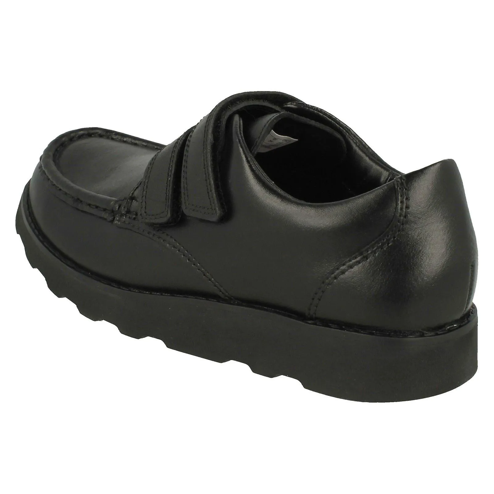 Clarks niños atan para arriba zapatos formales corona Tate