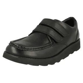 Clarks niños atan para arriba zapatos formales corona Tate