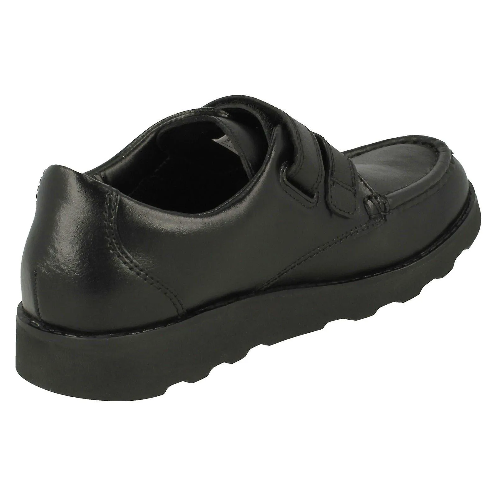 Clarks niños atan para arriba zapatos formales corona Tate