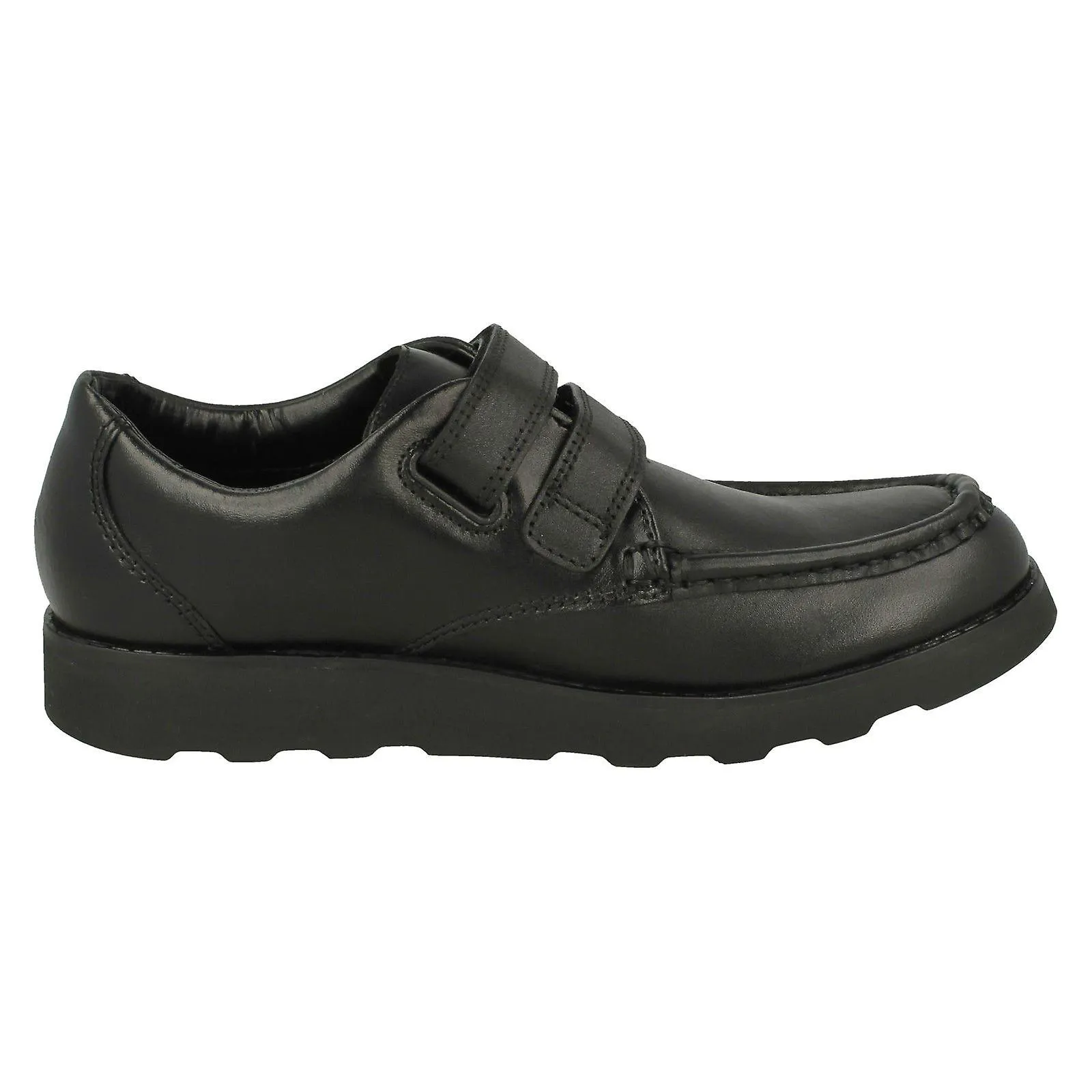 Clarks niños atan para arriba zapatos formales corona Tate