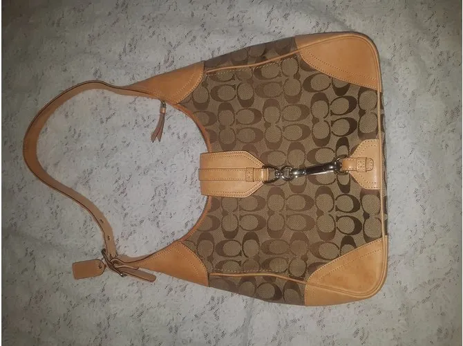 Coach Bolsos de mano Castaño 