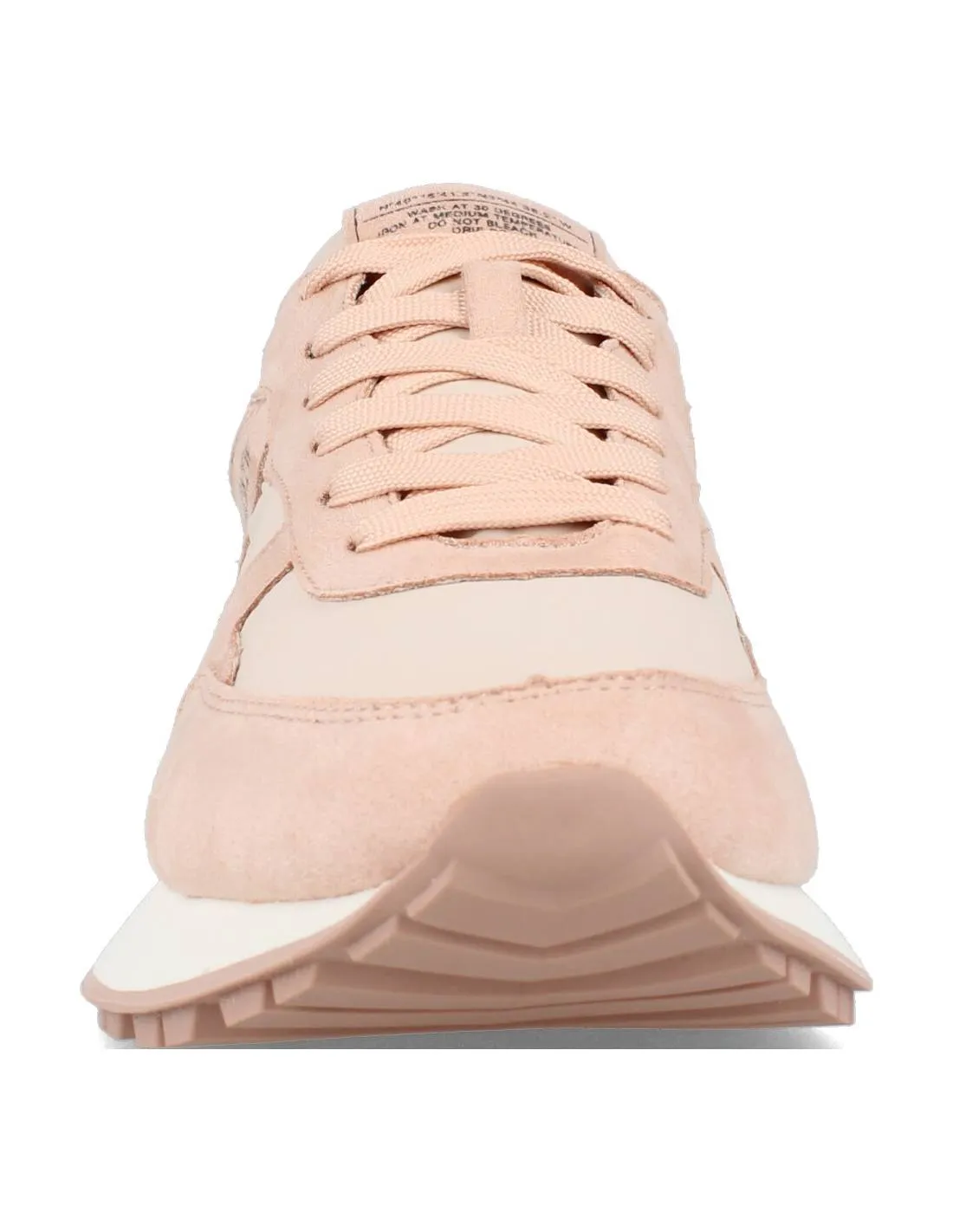 Corina - Sneakers Casual Combinada Ante Rosa