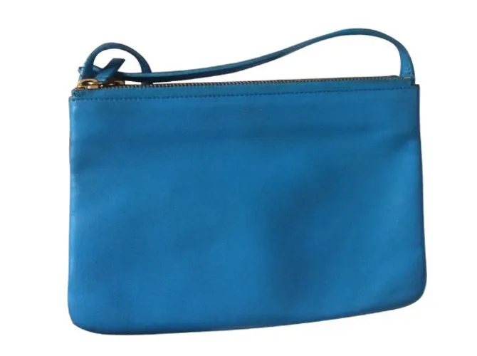 Céline Bolsos de mano Azul 