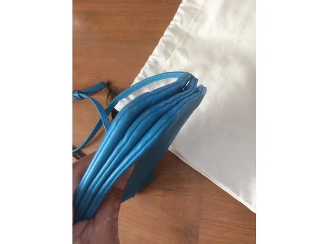 Céline Bolsos de mano Azul 