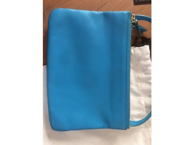 Céline Bolsos de mano Azul 