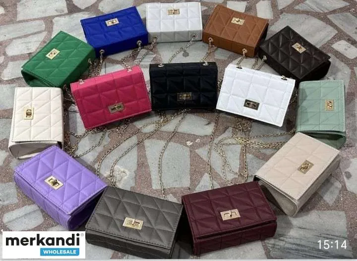 Descubra nuestra selección de bolsos de mujer con muchos modelos y alternativas de color para la venta al por mayor desde Turquí