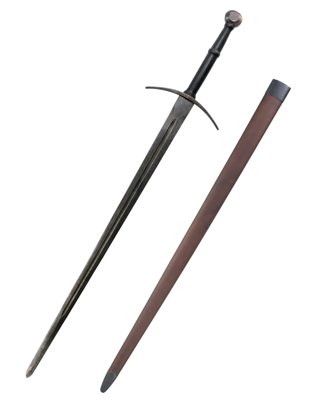 Espada Bastarda mano y media con vaina (127,3 cm.)