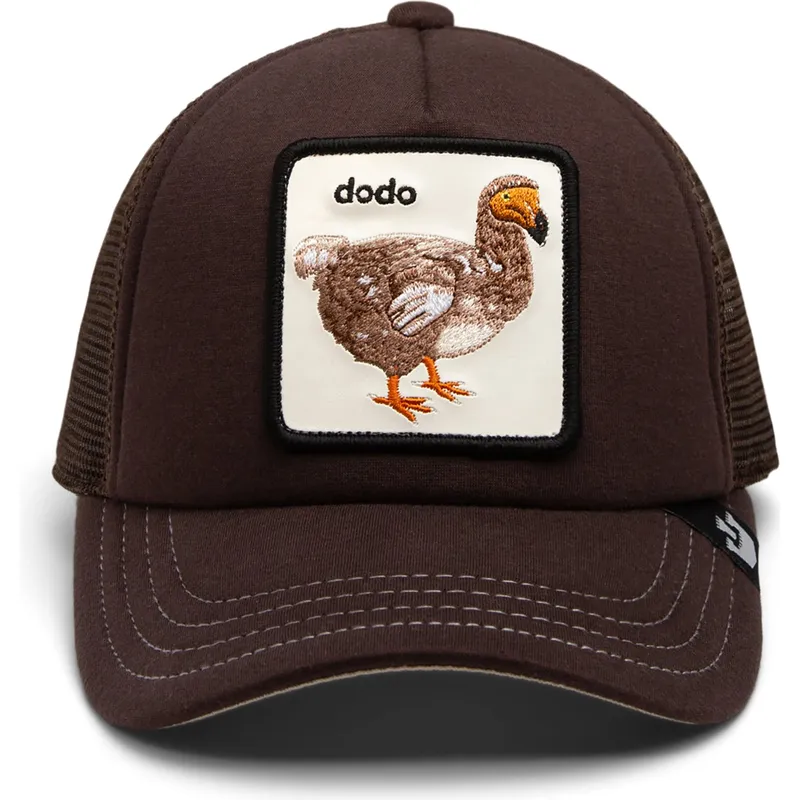 Gorra trucker marrón para niño Way Of The Dodo Extinct The Farm de Goorin Bros.