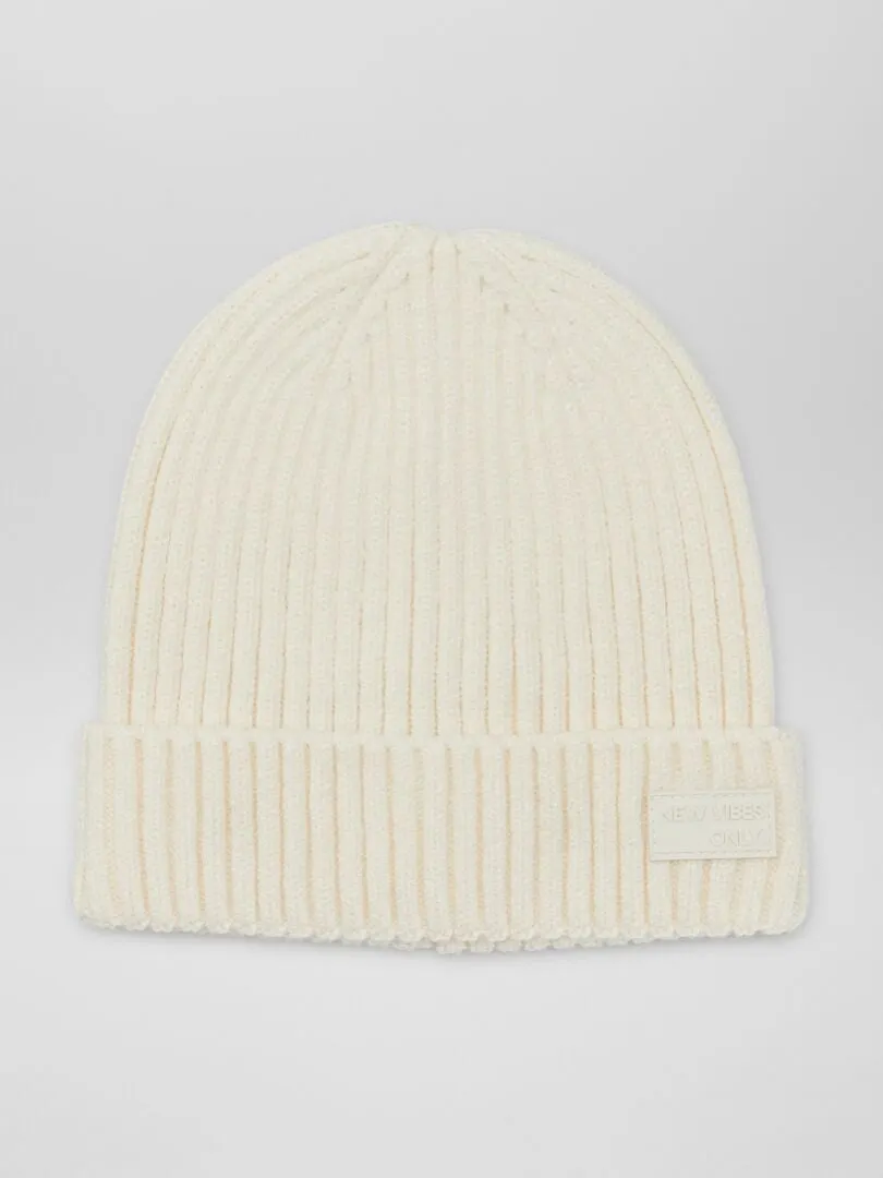 Gorro de canalé - BLANCO